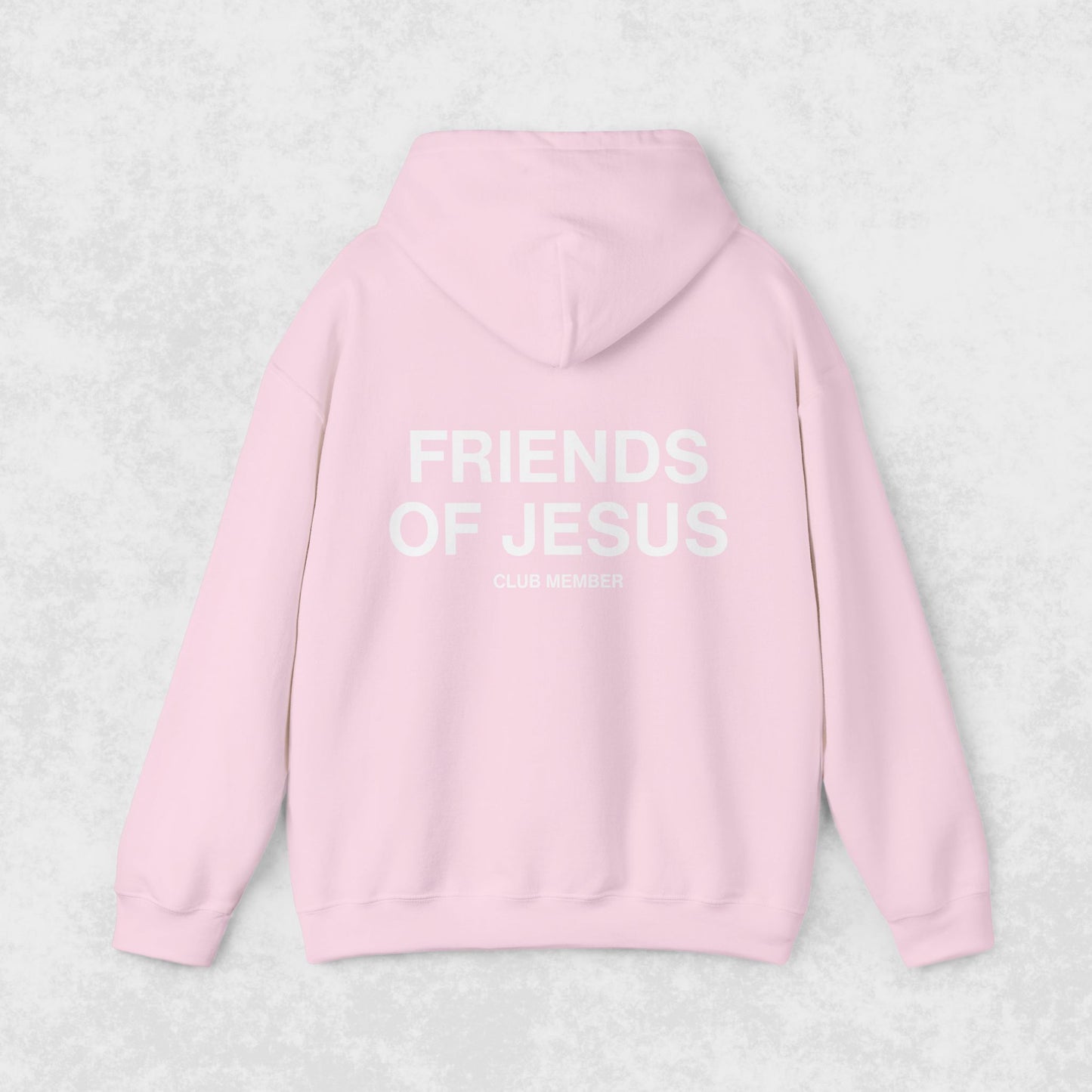 Friends of Jesus Club Member - Pink Hoodie