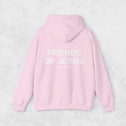 Friends of Jesus Club Member - Pink Hoodie