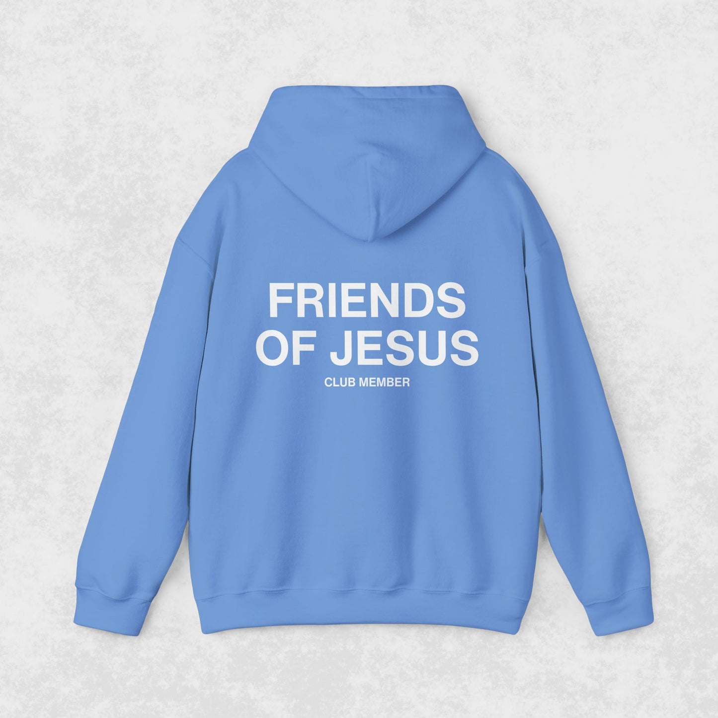 Friends of Jesus Club Member - Blue Hoodie